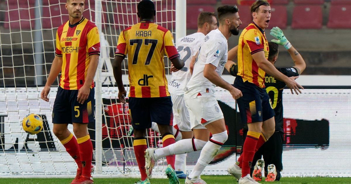 Serie A Il Milan Si Fa Rimontare A Lecce Finisce 2 2 Il Quotidiano