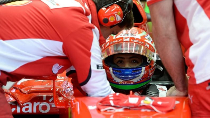 Il giovane calabrese alla guida della Ferrari
Le foto del test effettuato in Austria