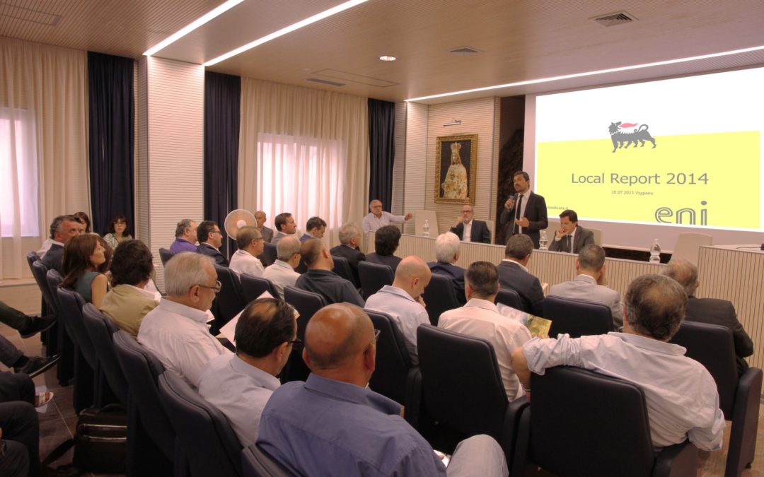 Eni presenta il local report 2014
«I valdagrini stanno meglio della media»