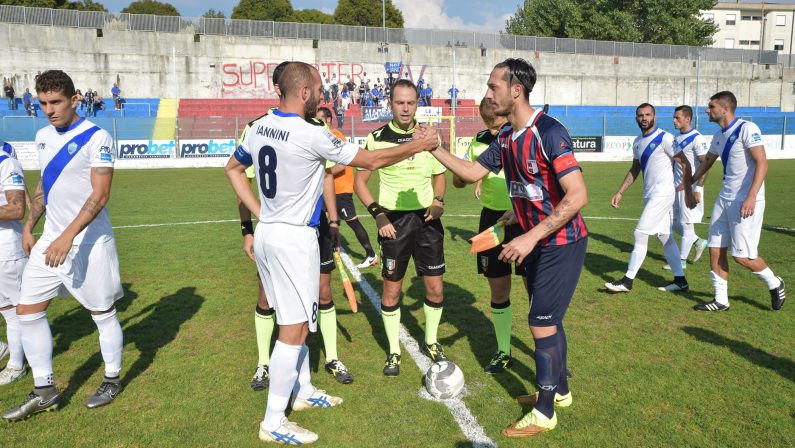 FOTO - Le immagini di Vibonese-Matera 0-1, partita decisa da un gol di Iannini