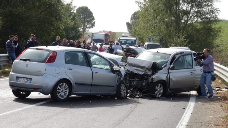 Incidenti stradali, nel 2015 crescono le vittime in Basilicata
