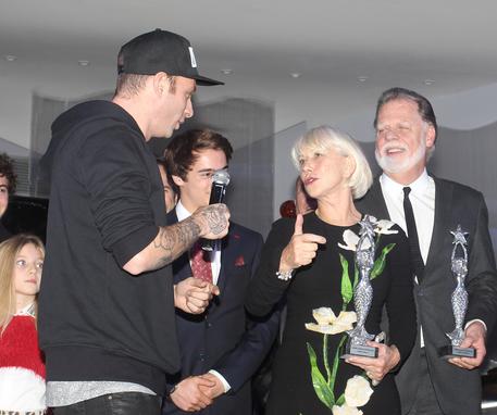 Helen Mirren, rap con Clementino