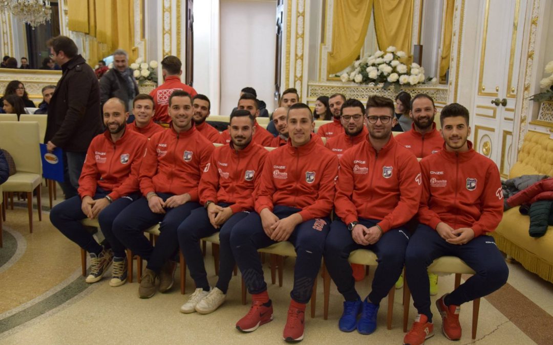 I ragazzi dell'Atletico Corigliano