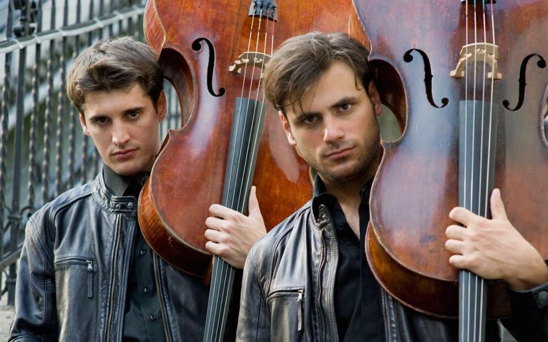 Il duo 2Cellos Luka Sulic e Stjepan Hauser