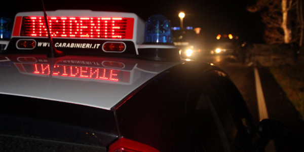 Scontro tra due veicoli in provincia di CosenzaNell'incidente stradale muore una persona