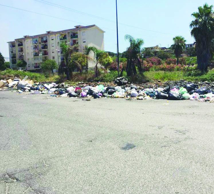 Una delle foto di Arghillà postata da Musolino su Facebook