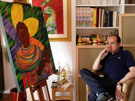 A San Lucido l'Africa dipinta da Massimo MelicchioLa mostra dell'artista per conoscere il Continente Nero