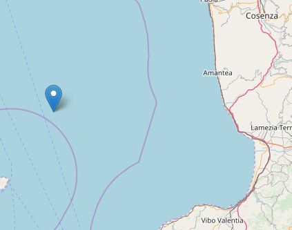 Serie di scosse tra costa Calabria e le Isole EolieIn mattinata gli ultimi due terremoti in mare