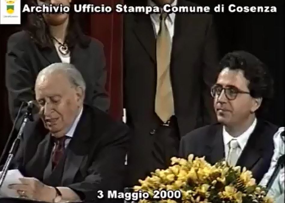 VIDEO – Quando nel 2000 il sindaco di Cosenza Mancini presentò il progetto del ponte di Calatrava