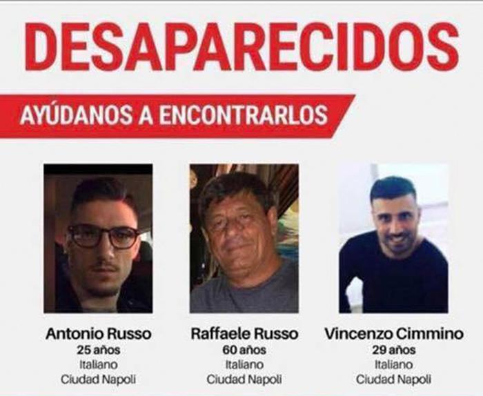 Tre napoletani scomparsi in Messico: dal 31 gennaio nessuna notizia