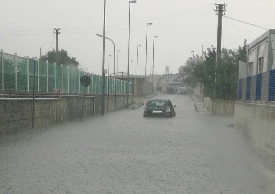 FOTO – La bomba d’acqua che ha messo in ginocchio Matera