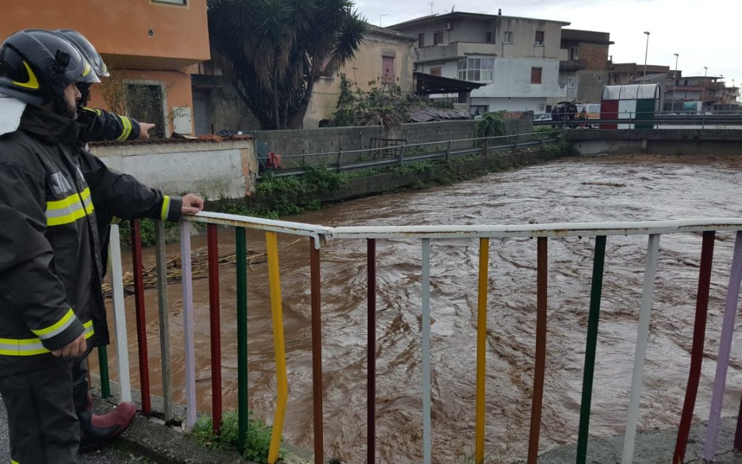 Monitoraggio fiume budello a gioia tauro