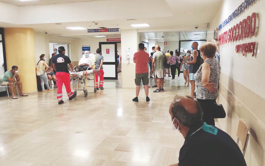 Il pronto soccorso dell’ospedale Pugliese