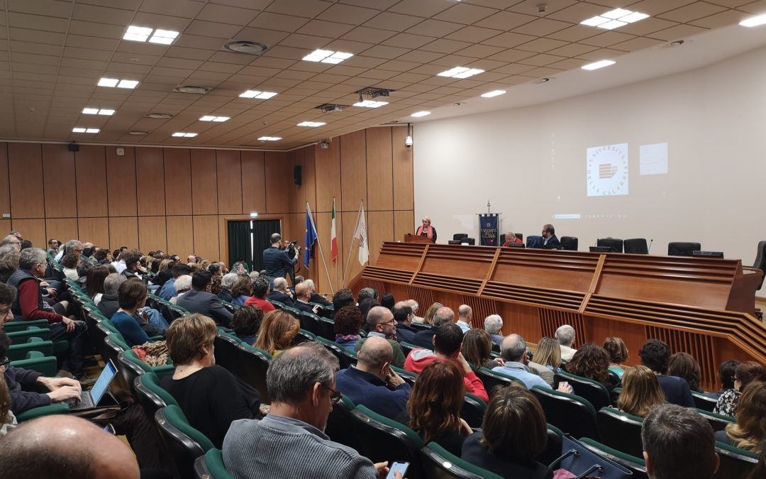 L'assemblea all'Università della Calabria