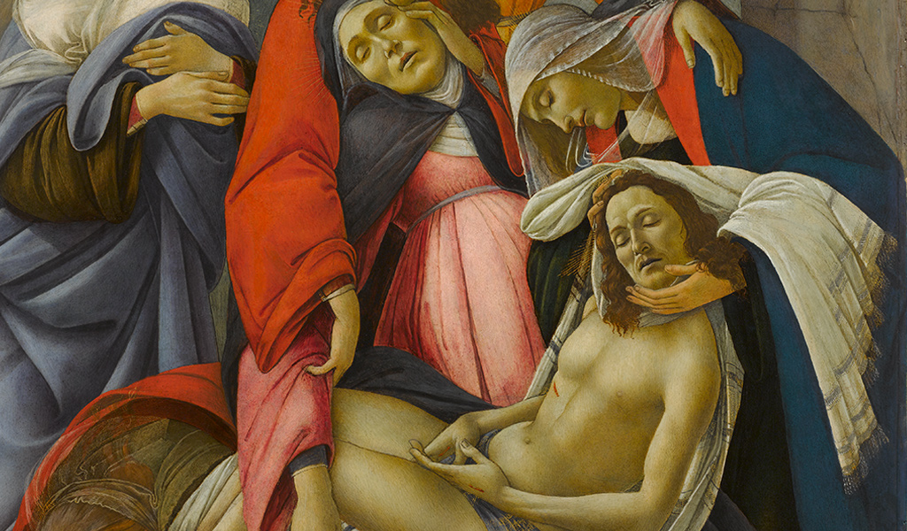 Al Palazzo Zevallos di Napoli, in mostra il capolavoro:  “Compianto sul Cristo Morto” di Botticelli