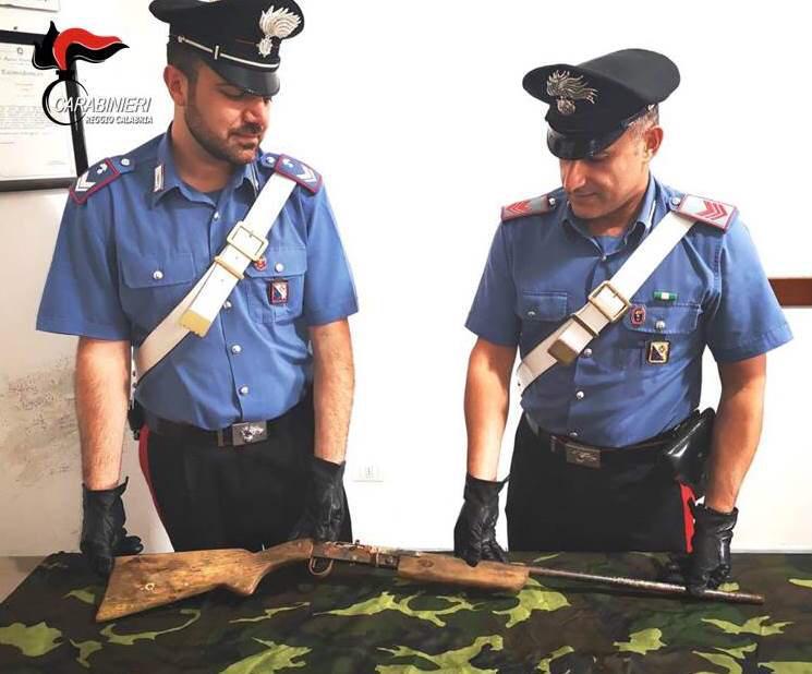 Nuovo sequestro di armi nella Locride, rinvenuto un fucile