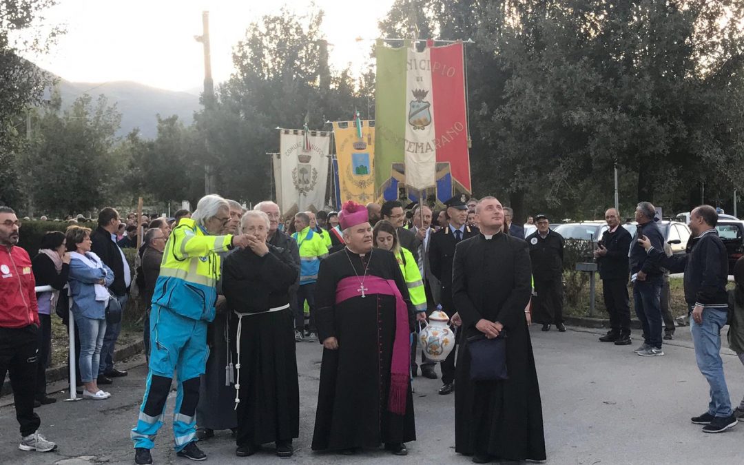 San Francesco, ieri la tradizionale marcia dei sindaci della Valle del Calore