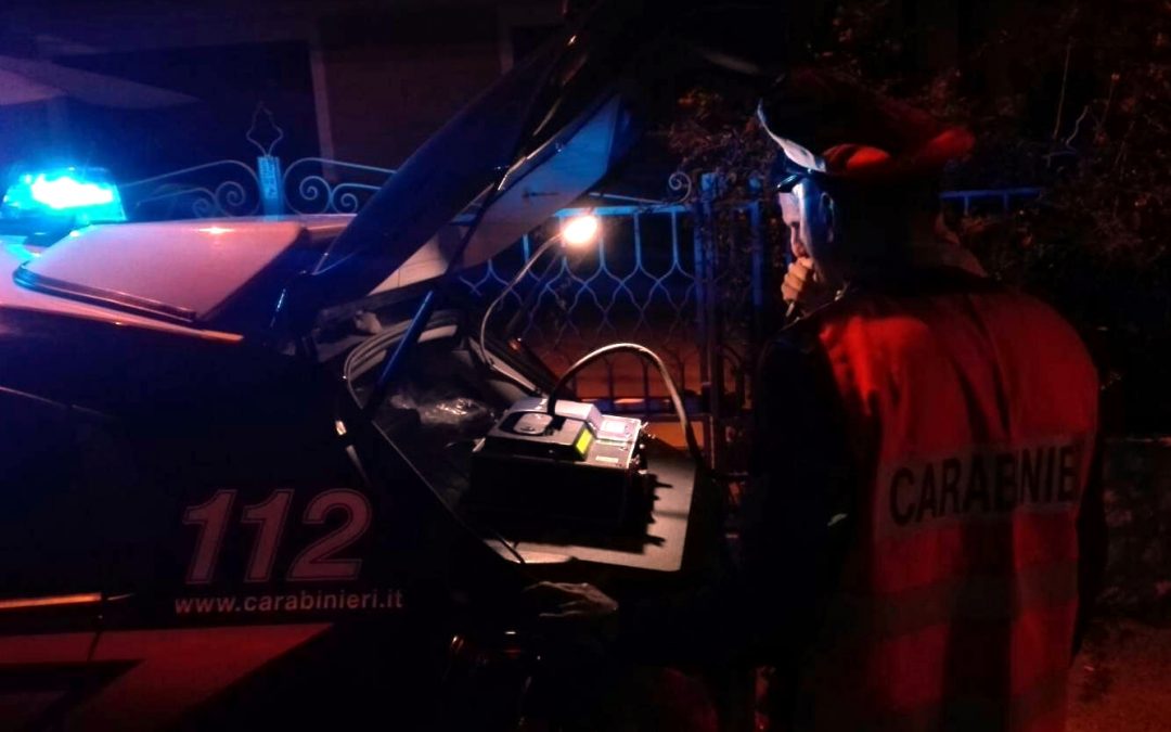 Ubriaco alla guida di un auto: 25enne denunciato