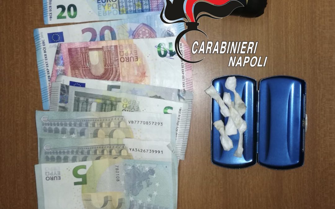 Pozzuoli: cocaina nel rione Toiano, 40enne arrestato