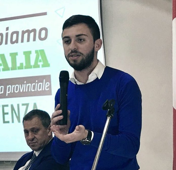 Michele Fasanella, coordinatore regionale Movimento Giovanile della Sinistra di Basilicata