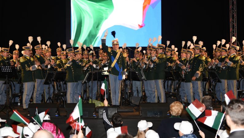 Guardia di Finanza: 2° Trofeo "Napoli conCORRE per la legalità". Concerto della Banda Musicale del Corpo