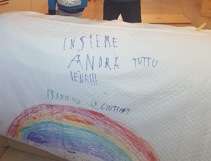 Foto Il Messaggio Di Speranza Dei Bambini Della Scuola Dell Infanzia San Giuseppe Di Mileto Il Quotidiano Del Sud