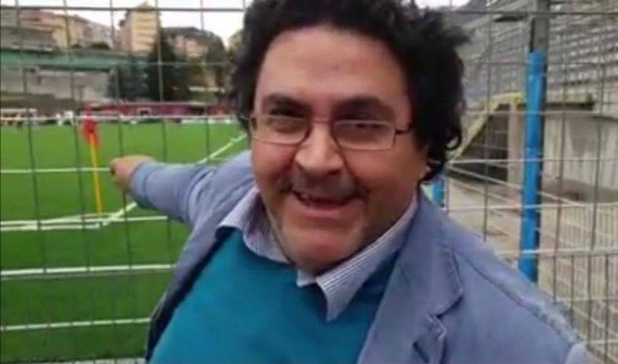 Palmiro Parisi aveva 58 anni: qui è al Viviani. Anche il Potenza Calcio, di cui era tifosissimo, lo ha ricordato con affetto