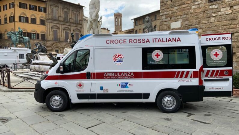 Firenze, RFK Human Rights Italia dona un’ambulanza alla Croce Rossa