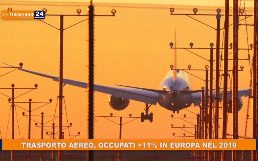 Trasporto aereo, il covid ha interrotto la crescita