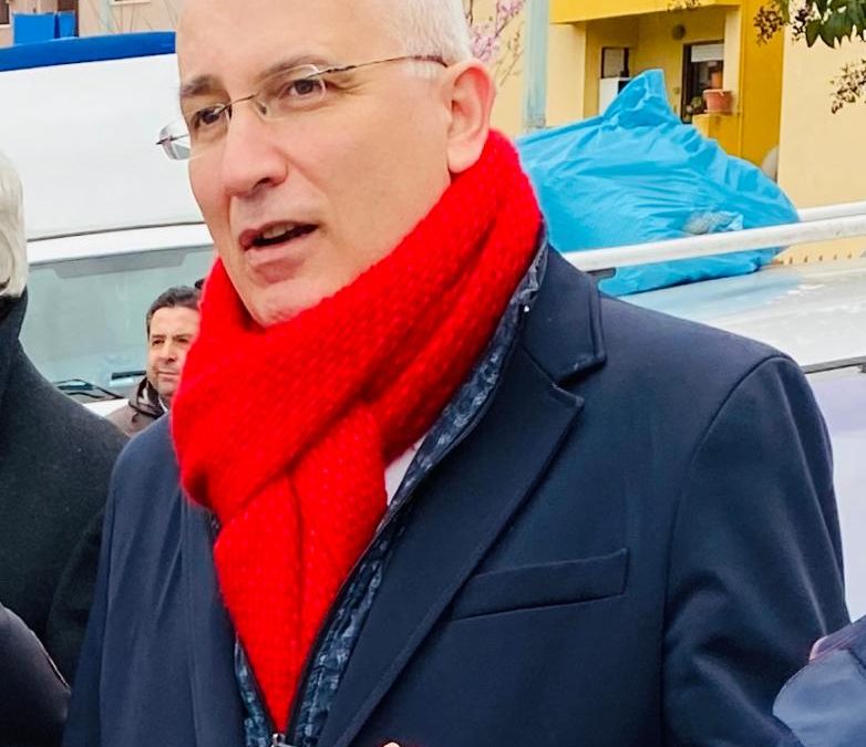 Livio Valvano, sindaco di Melfi e  segretario regionale dei socialisti lucani