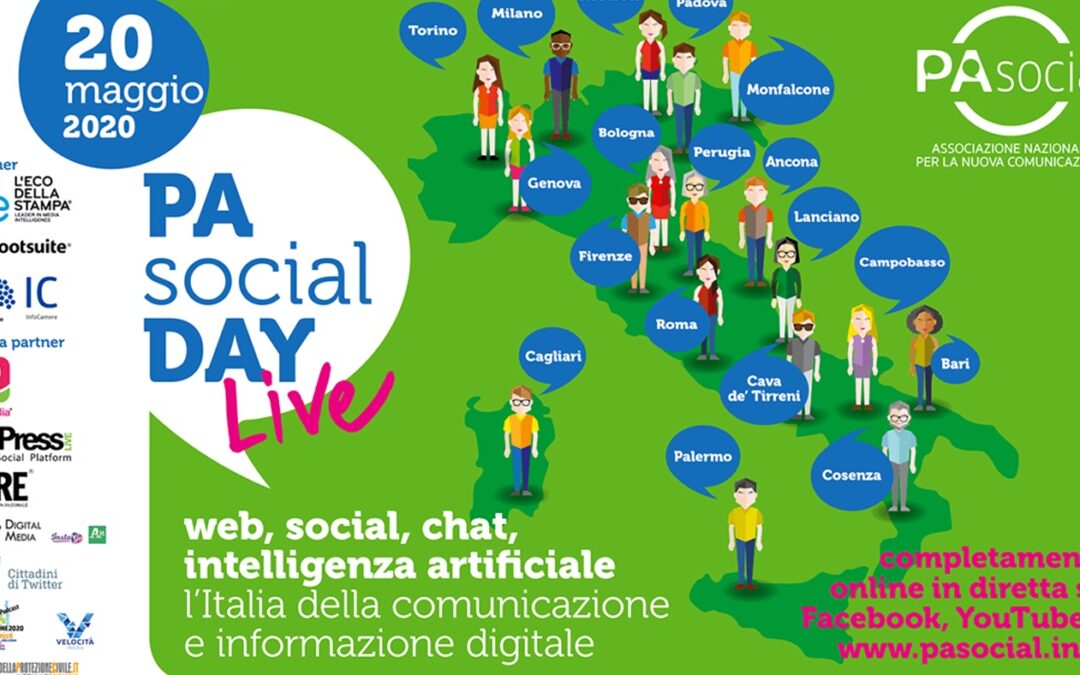 VIDEO – PA SOCIAL DAY 2020 – L’Italia della comunicazione e informazione digitale