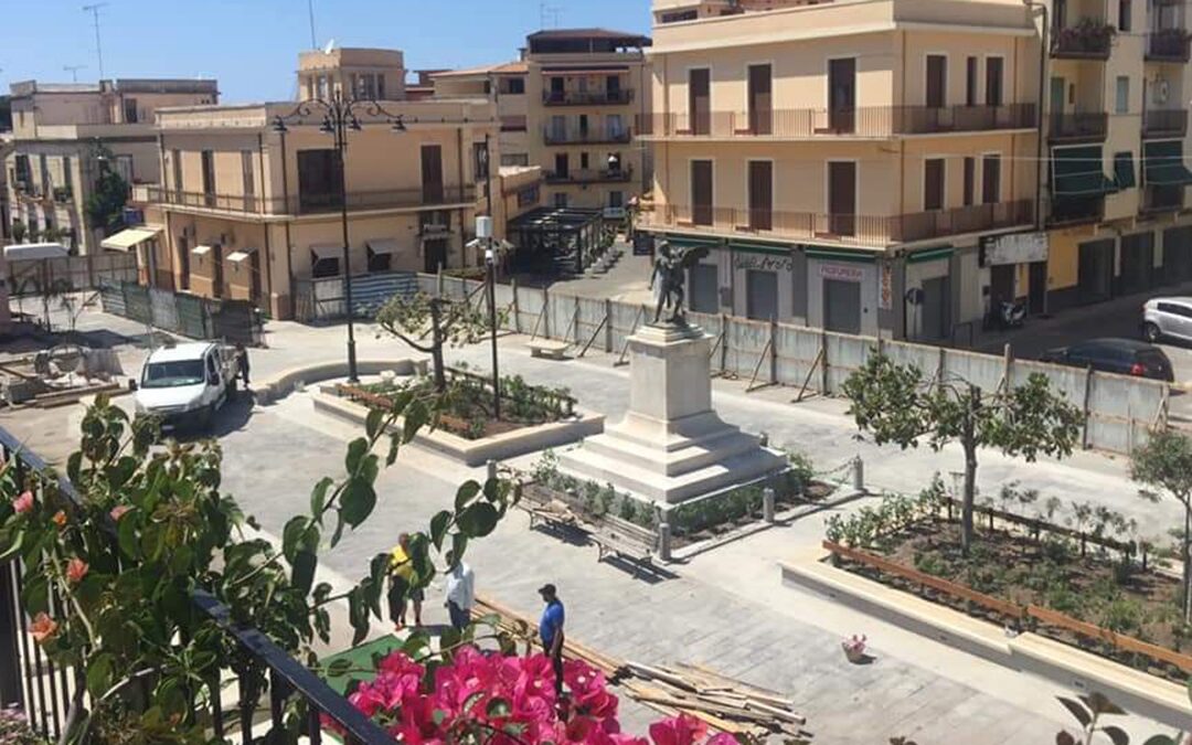 Tropea, terminati i lavori di riqualificazione di piazza Vittorio Veneto