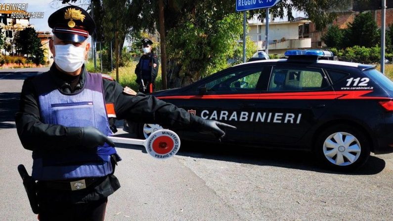 Sfugge ai carabinieri, bloccato dopo un inseguimento di 9 chilometri nella Locride