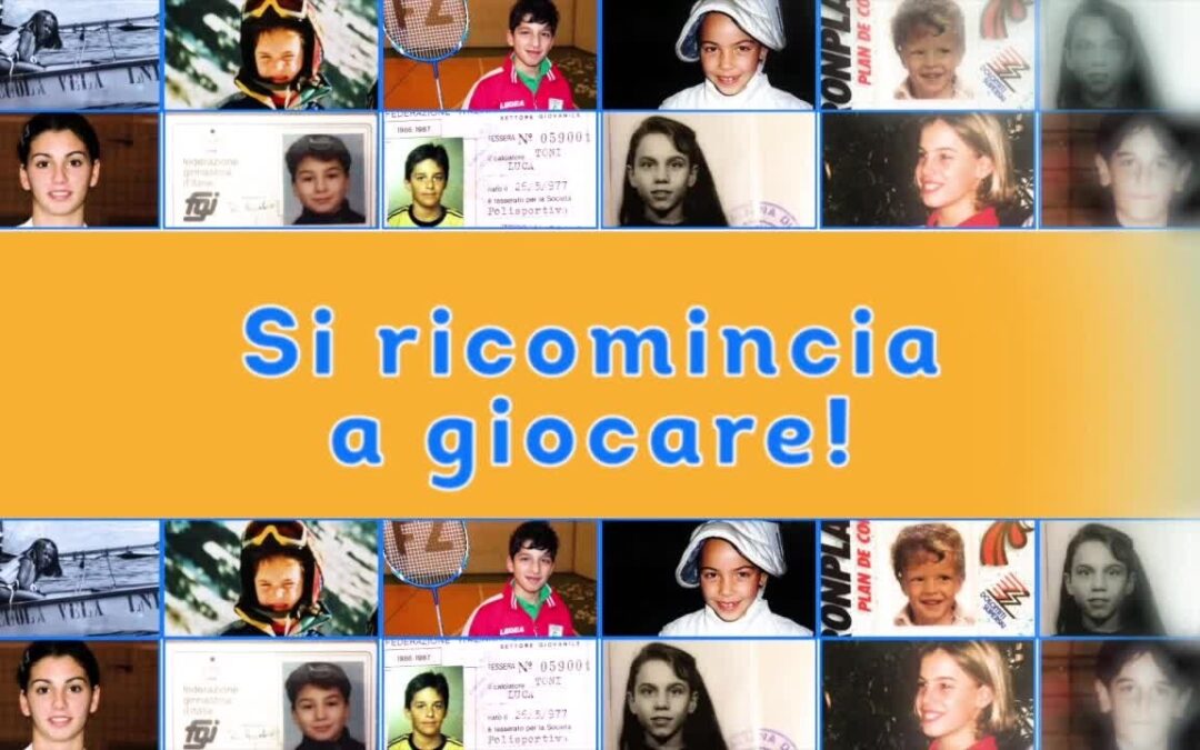 “Si ricomincia a giocare”, video Sport e Salute su ripresa sport