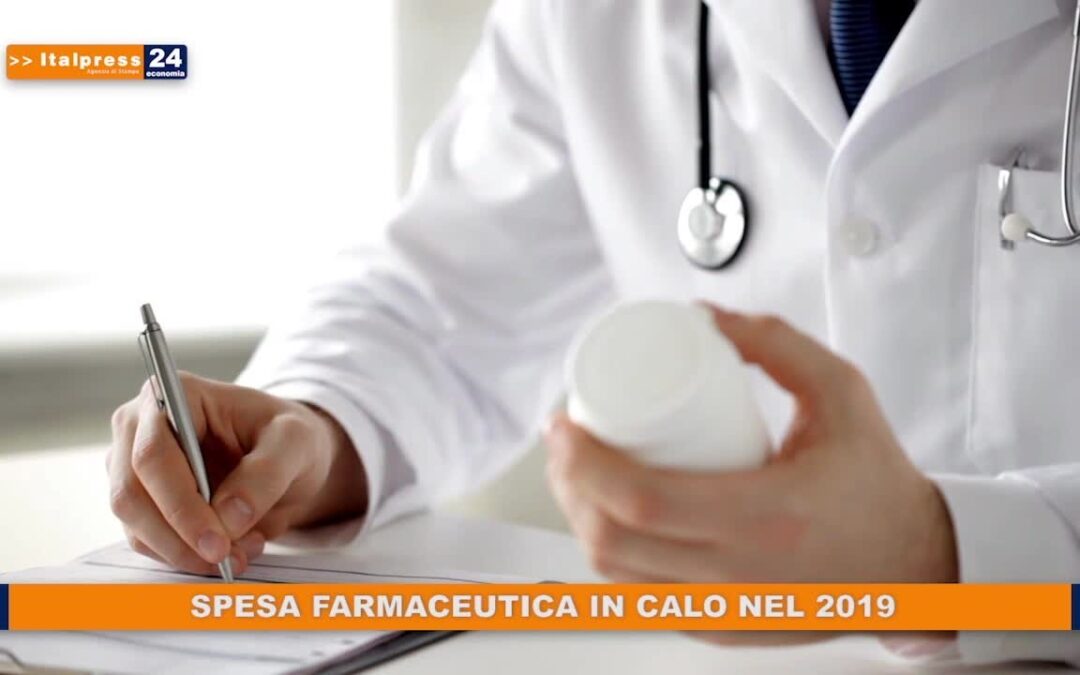 Spesa farmaceutica in calo nel 2019