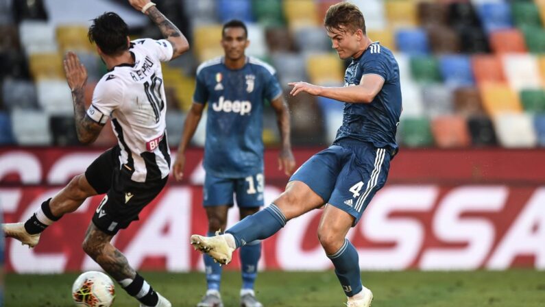 Serie A, la Juventus perde 2-1 a Udine, scudetto rinviato