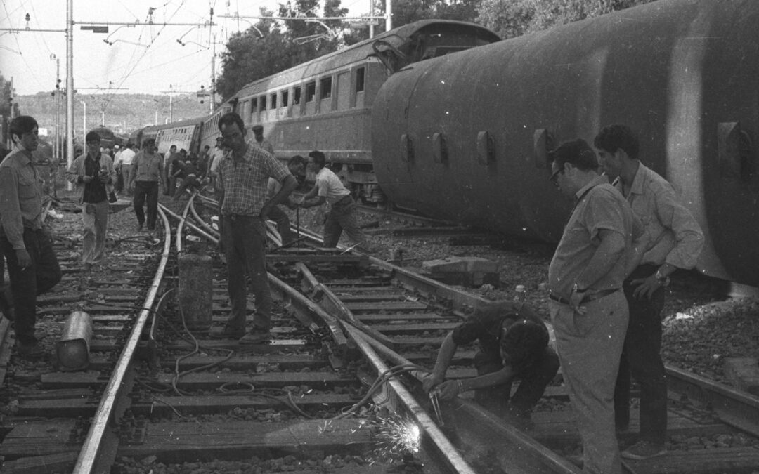 Una immagine del luogo della strage