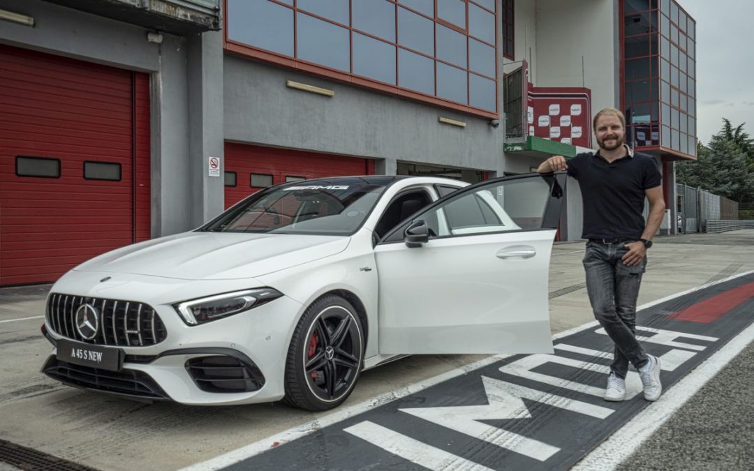 Bottas e Mercedes-AMG A 45 alla scoperta dei segreti di Imola