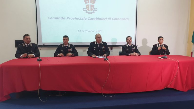 Carabinieri, il nuovo volto in provincia di Catanzaro: arrivati 4 ufficiali