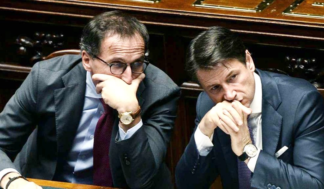 Francesco Boccia e Giuseppe Conte