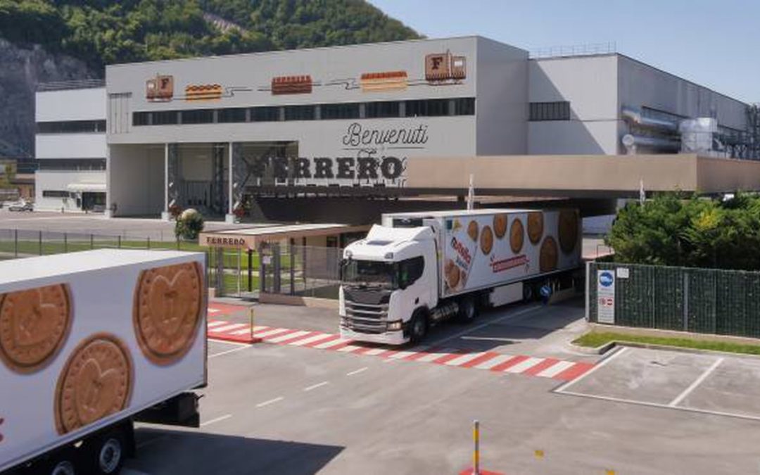 Lo stabilimento della Ferrero a Balvano (alle porte di Potenza): qui vengono prodotti i NutellaBiscuits