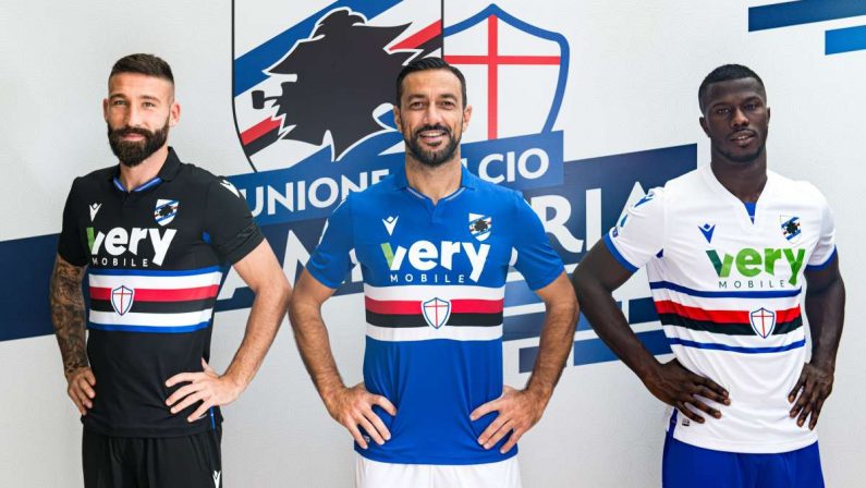 Very Mobile sarà il main jersey sponsor della Sampdoria