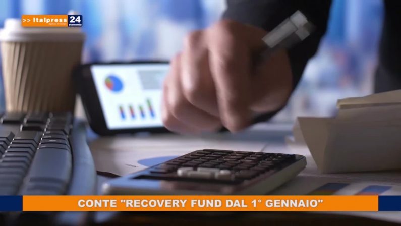 Conte “Il Recovery Fund dall’1 gennaio”