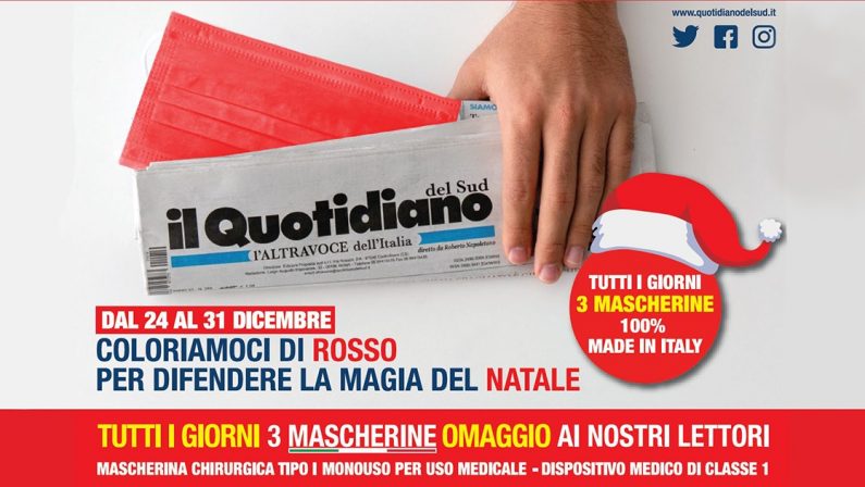 Con Il Quotidiano del Sud l'ALTRAVOCE dell'ITALIA 
L'edicola sarà primo luogo di salute per mente e corpo