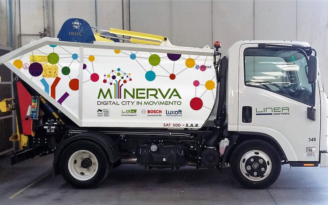 Con Progetto Minerva mezzi raccolta rifiuti vere sentinelle digitali