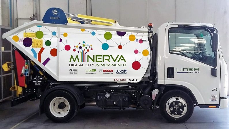 Con Progetto Minerva mezzi raccolta rifiuti vere sentinelle digitali