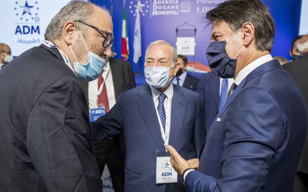 Goffredo Bettini, Gianni Letta e Giuseppe Conte