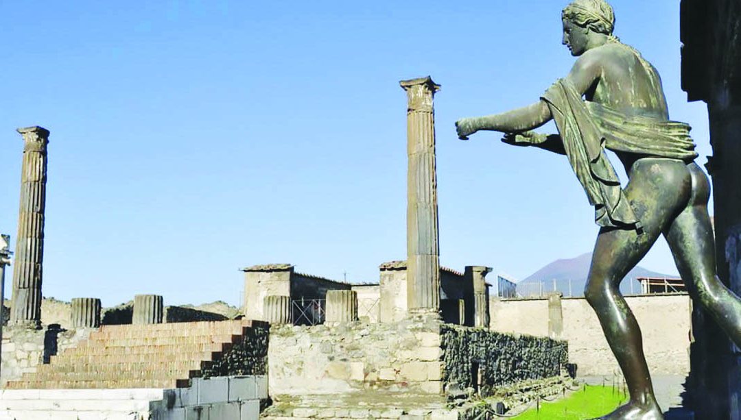 Il Tempio di Apollo all’interno degli Scavi di Pompei