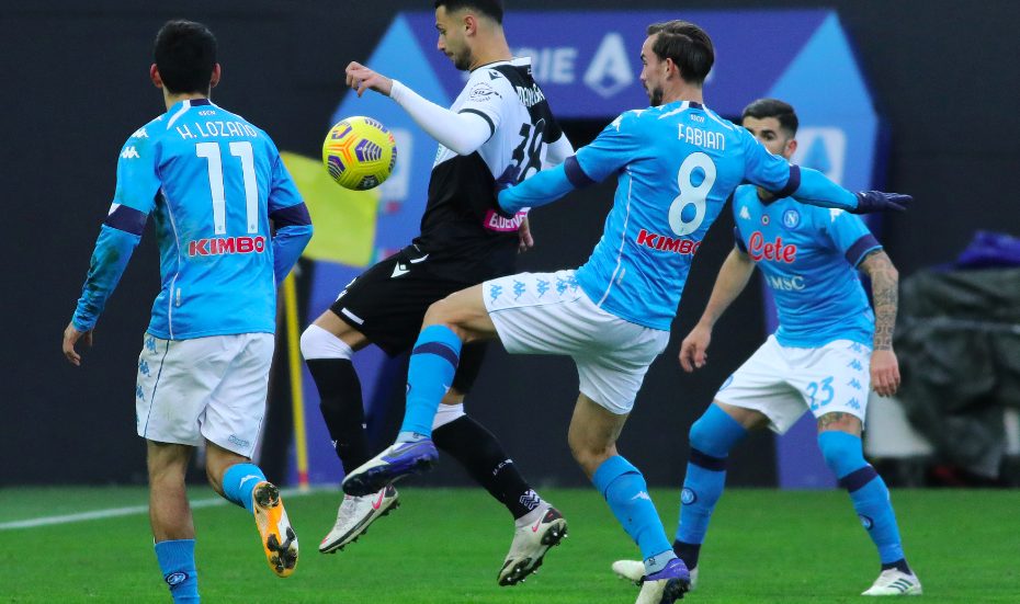 Serie A, Bakayoko Affonda L'Udinese, Il Napoli Vince 2 A 1 - Il ...