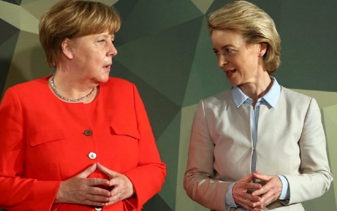 Angela Merkel e Ursula von der Leyen